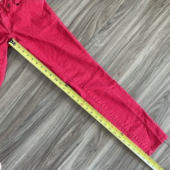 Prana•Kara•Organic Cotton•Red•size 0/25• like new (1534) - Picture 11 of 12